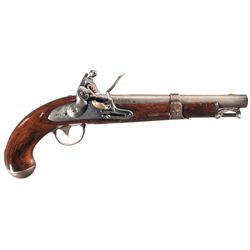 Evans Model 1826 Flintlock Navy Pistol
