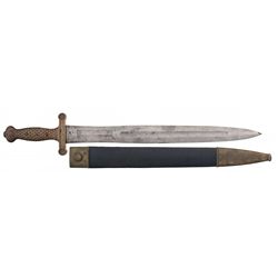 U.S. Ames Foot Artillery Sword with Sheath
