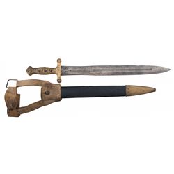 U.S. Ames Foot Artillery Sword with Scabbard and Frog