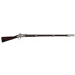 Outstanding Harpers Ferry Model 1816 Flintlock Musket with Hewes and Phillips 1861 Percussion Civil 