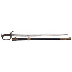 Regulation Civil War Model 1850 Foot Officers Sword