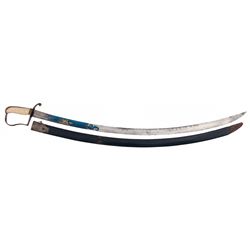 American Militia Officer's Sword with Scabbard