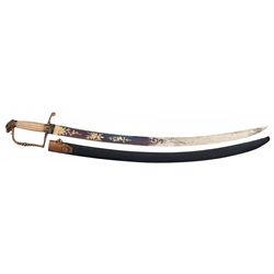 American Eagle Head Officer's Sword with Scabbard