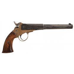 Rare Lindsay Two Shot Martial Size Pistol