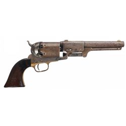 Desirable U.S. Colt Third Model Dragoon Percussion Revolver with Four-Screw Frame