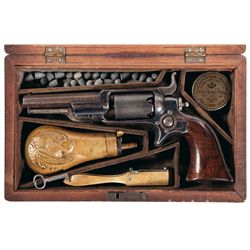 Factory Cased Colt Model 1855 "Root" Percussion Pocket Revolver with Accessories