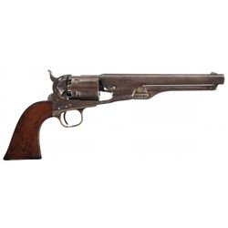 Rare and Desirable Three Digit Serial Number Colt Model 1860 Fluted Army Revolver