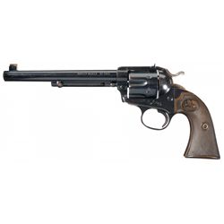 Excellent Documented Colt Bisley Flattop Target Model Revolver Chambered for the Rare .32 Colt Cartr