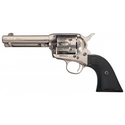 Historic New Mexico Territory Shipped Colt Single Action Army 44-40 Caliber Revolver with Factory Le