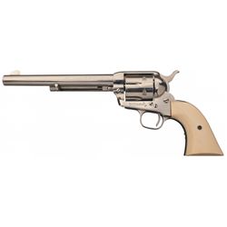 Magnificent Pre-War Colt Frontier Six Shooter Single Action Army Revolver with Extraordinary Relief 