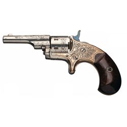 Factory Engraved Colt Open Top Pocket Revolver