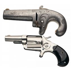 Two Antique Colt Handguns