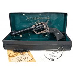 Second Generation Colt Single Action Army Revolver with Original Black Box