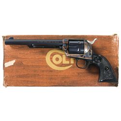 Excellent Colt Second Generation Single Action Army Revolver with Box and Factory Documentation