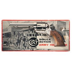 Excellent Second Generation Colt Single Action Army Revolver with Stagecoach Box
