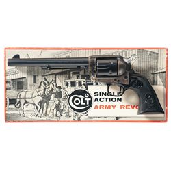 Excellent Second Generation Colt Single Action Army with Stagecoach Box