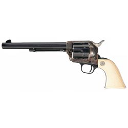 Colt Second Generation Single Action Army Revolver with Ivory Grips