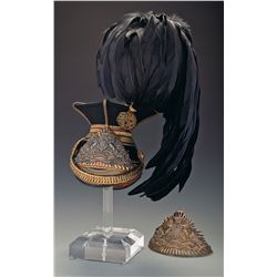 16th Queen's Lancers Officer's Czapka with Additional Lance Cap Plate