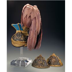 21st or Empress of India's Lancers Officer's Czapka with Two Additional Lance Cap Plates