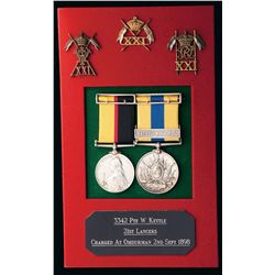 Documented and Desirable British Sudan Medals Awarded to a 21st Lancer