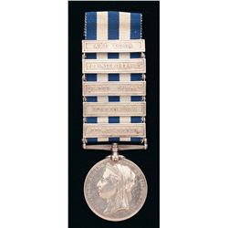 British Egypt Medal with Five Clasps