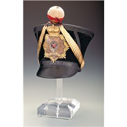 British Foot Guard Officer's Bell Top Shako