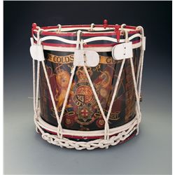 Coldstream Guards Side Drum with Authenticity Document