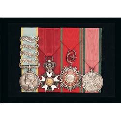 Documented Grouping of Crimean War Medals Awarded to Lieutenant Colonel Henry Armytage of the Coldst