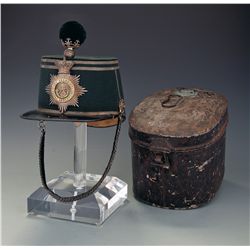 The Queen's Own Light Infantry Shako with Storage Tin