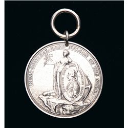 Scarce and Historic Silver Davison's Nile Medal