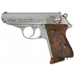 Rare Early Pre-War Verchromt Finish Walther PPK with Walther Marked Holster and Spare Magazine