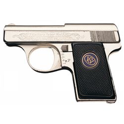 Excellent Factory Engraved Walther Model 9 Semi-Automatic Pocket Pistol