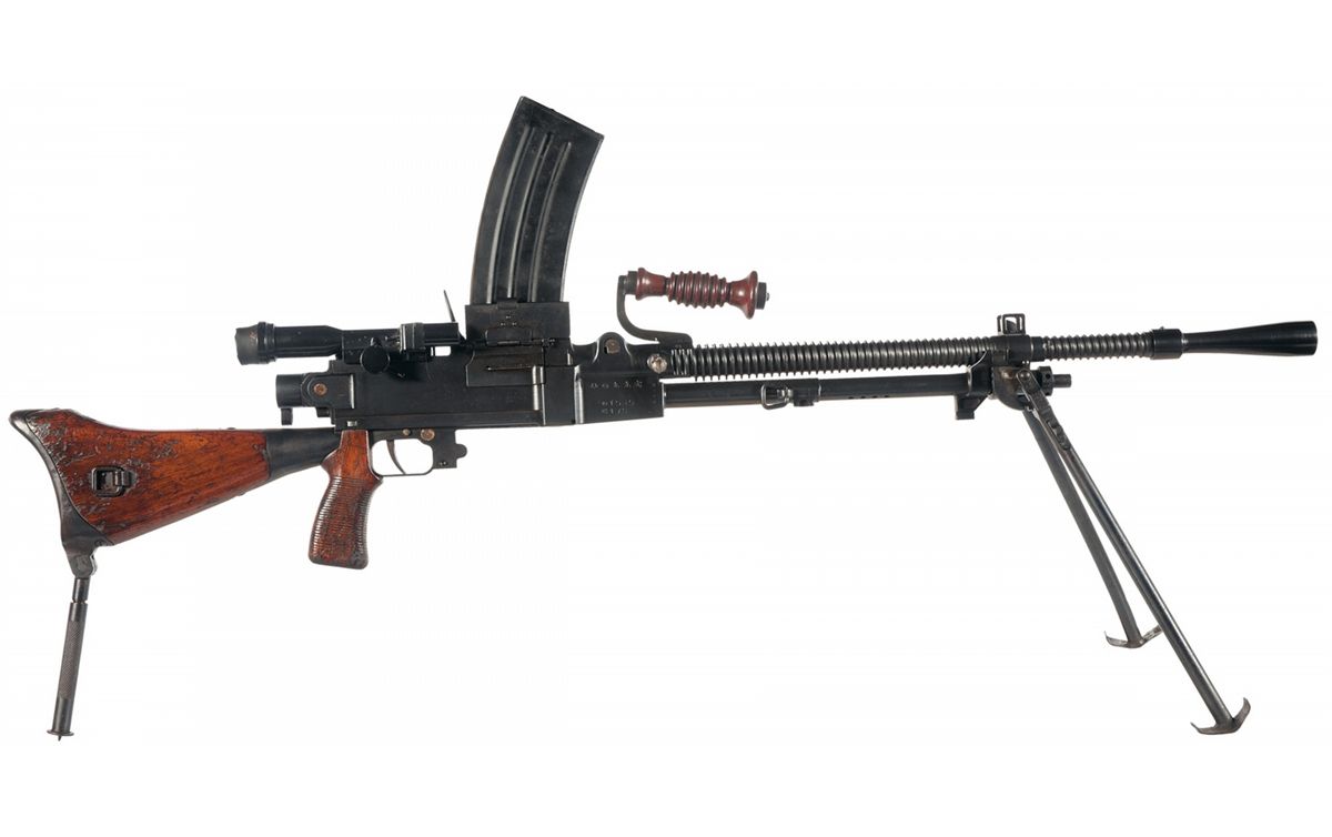 Desirable World War II Japanese Type 99 Light Machine Gun with Scarce