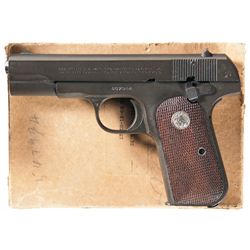 Outstanding World War  II U.S. Property Marked Colt Model 1903 Pocket Hammerless Semi-Automatic Pist