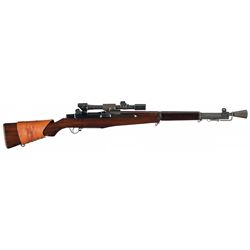 U.S. Springfield Armory M1D Semi-Automatic Sniper Rifle with M84 Scope and CMP Shipping Carton