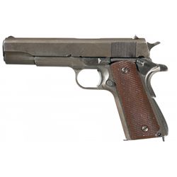 U.S. World War II Remington-Rand Model 1911A1 U.S. Army Semi-Automatic Pistol with Shoulder Holster