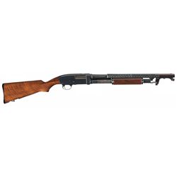 Historic World War II U.S. Stevens Model 620 Slide Action Trench Gun with Documentation Letter