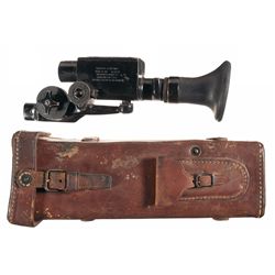 Warner & Swasey Model 1913 Telescopic Musket Sight with Leather Case