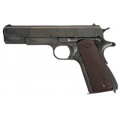 Original World War II U.S. Army Colt Model 1911A1 Semi-Automatic Pistol with Matching Slide