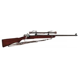 U.S. Springfield Model 1922 M2 Bolt Action Training Rifle with Winchester A5 Scope