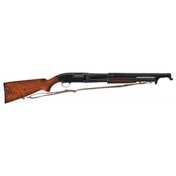 U.S. Marked Winchester Model 12 Slide Action Shotgun with Trench Handguard