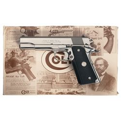 Colt MKIV Series 80 Government Model Semi-Automatic Pistol with Case