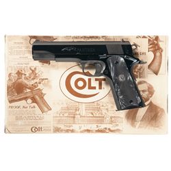 Scarce Colt .38 Super Panther Government Model Semi-Automatic Pistol with Case