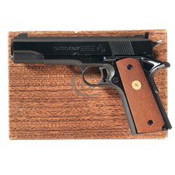 Colt National Match .38 Special Mid Range Semi-Automatic Pistol with Box and Ammunition