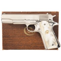 Colt 1911A1 Government Commercial Model Semi-Automatic Pistol with Box and Extra Grips