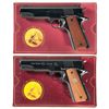 Image 1 : Two Colt 1911 Style Semi-Automatic Pistols with Boxes