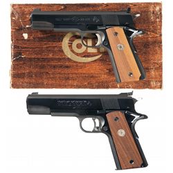 Two Boxed Colt Semi-Automatic 1911 Style Pistols
