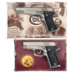 Two Colt Double Eagle Pistols