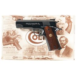 Colt Gold Cup Commander National Match Custom Edition Semi-Automatic Pistol with Case