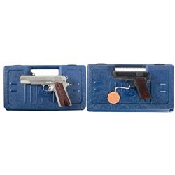 Collector's Lot of Two Cased Colt Pistols